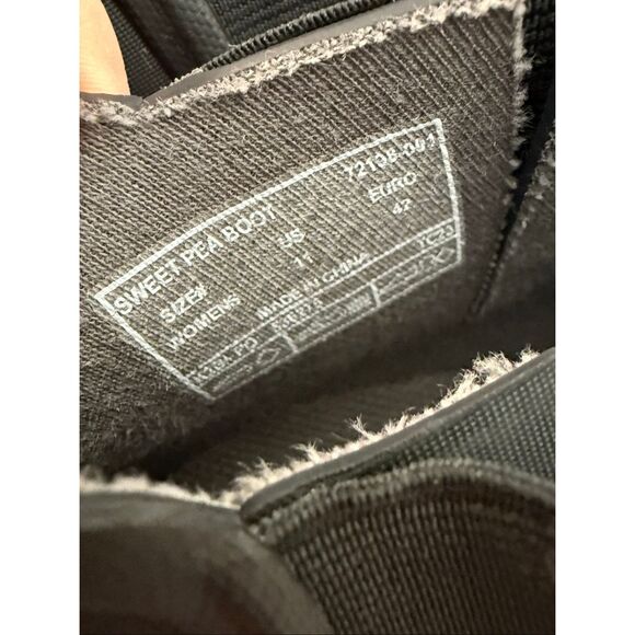 BOGS Sweet Pea Boot Black Waterproof Chelsea Rain Boots Women’s 11 - Picture 3 of 6